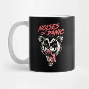 noises of panic opossum Mug